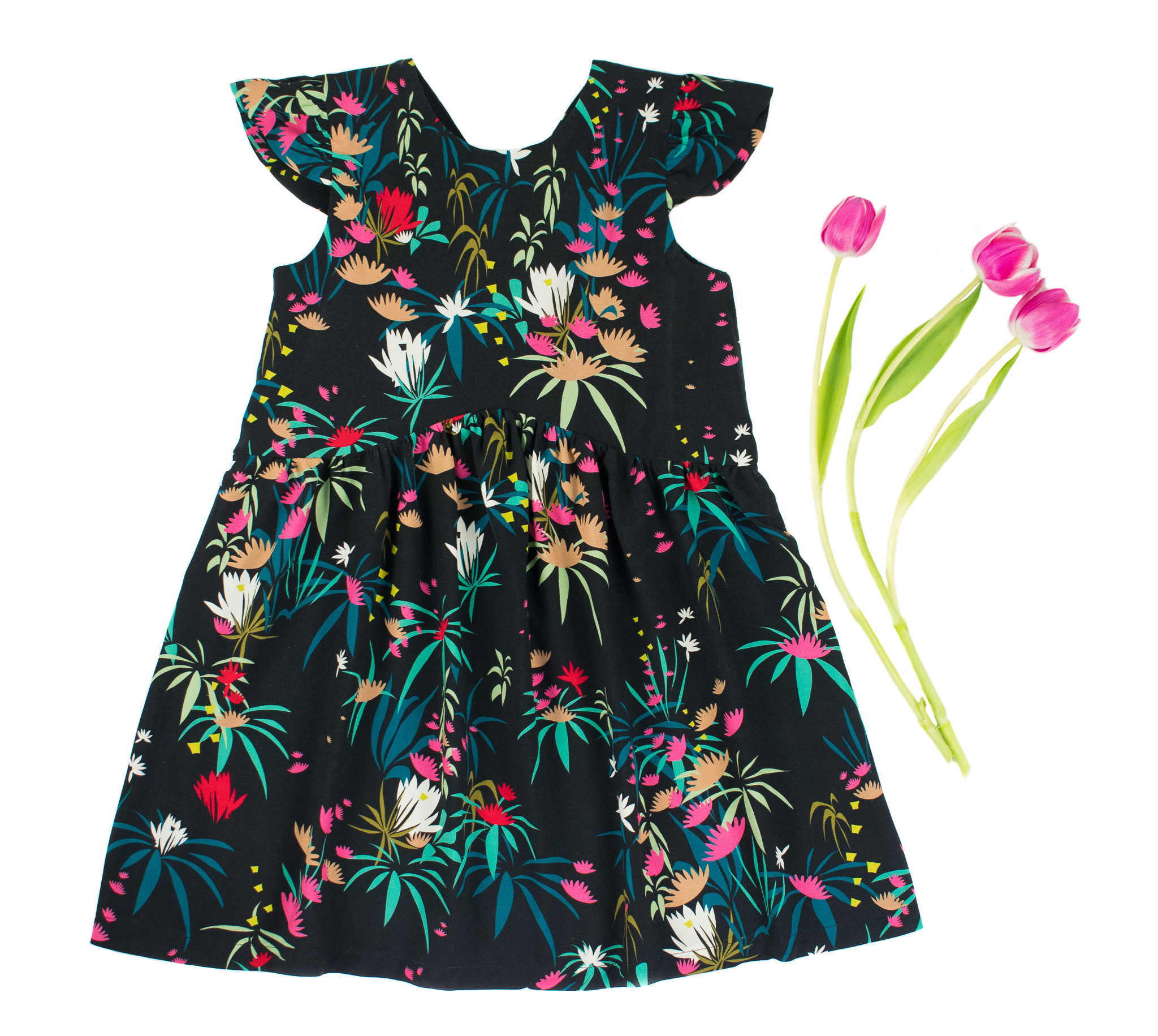 Vienna dress kids - sewing pattern