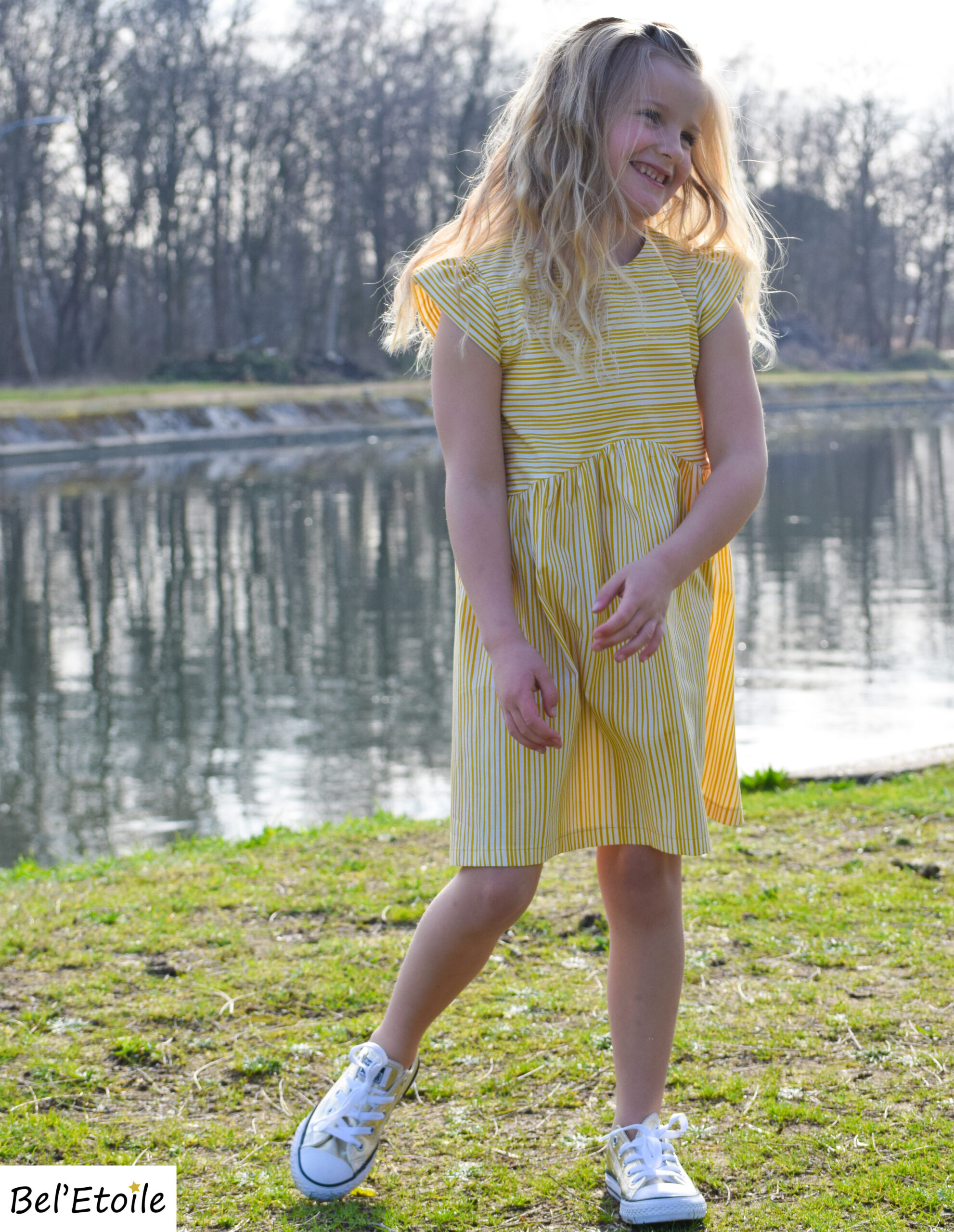 Vienna dress kids - sewing pattern