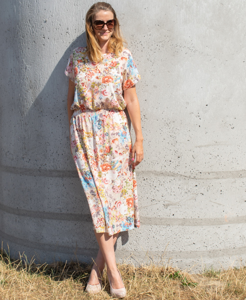 Lux dress for women - sewing pattern