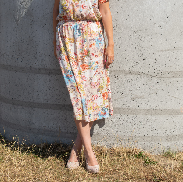 Lux dress for women - sewing pattern