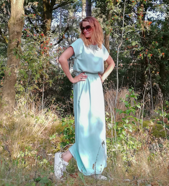 Lux dress for women - sewing pattern