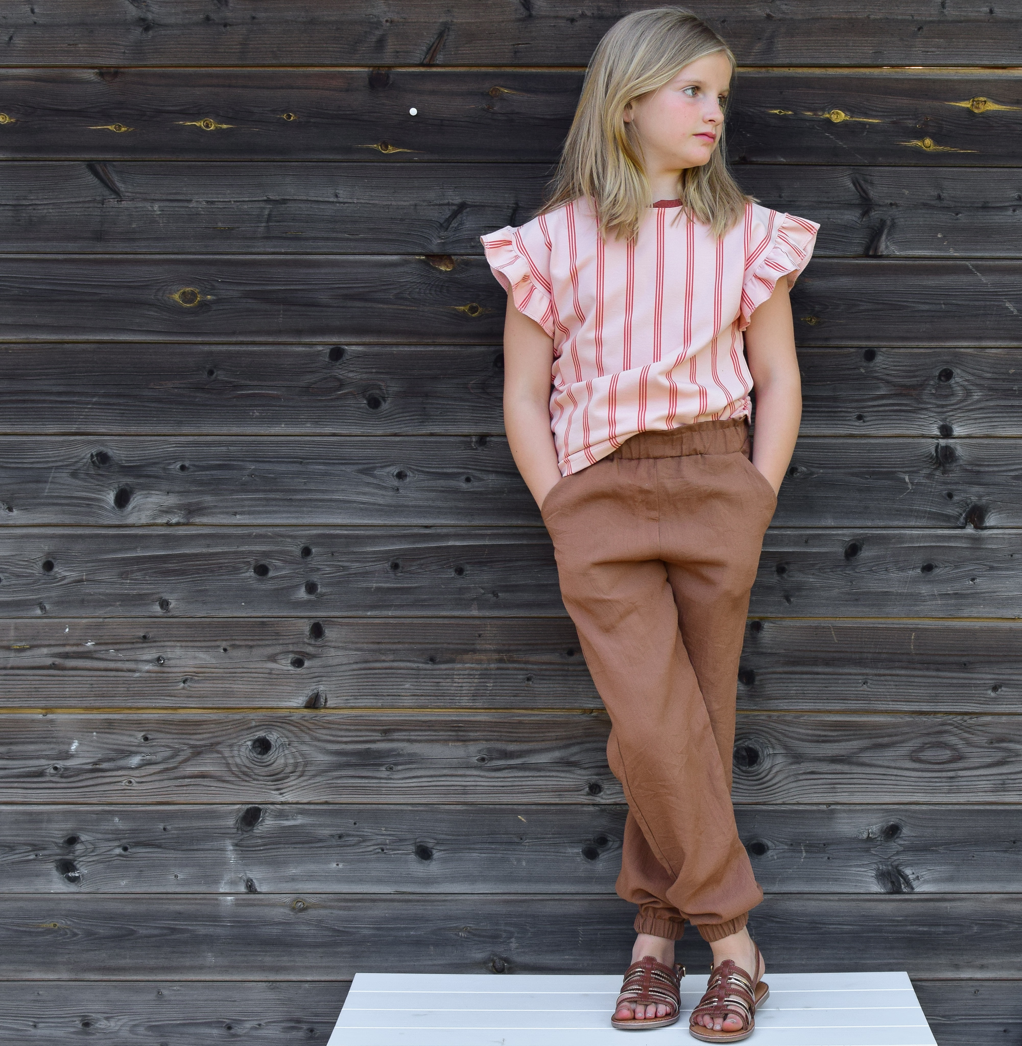 Nio/Nia shorts, trousers & shirt kids - sewing pattern