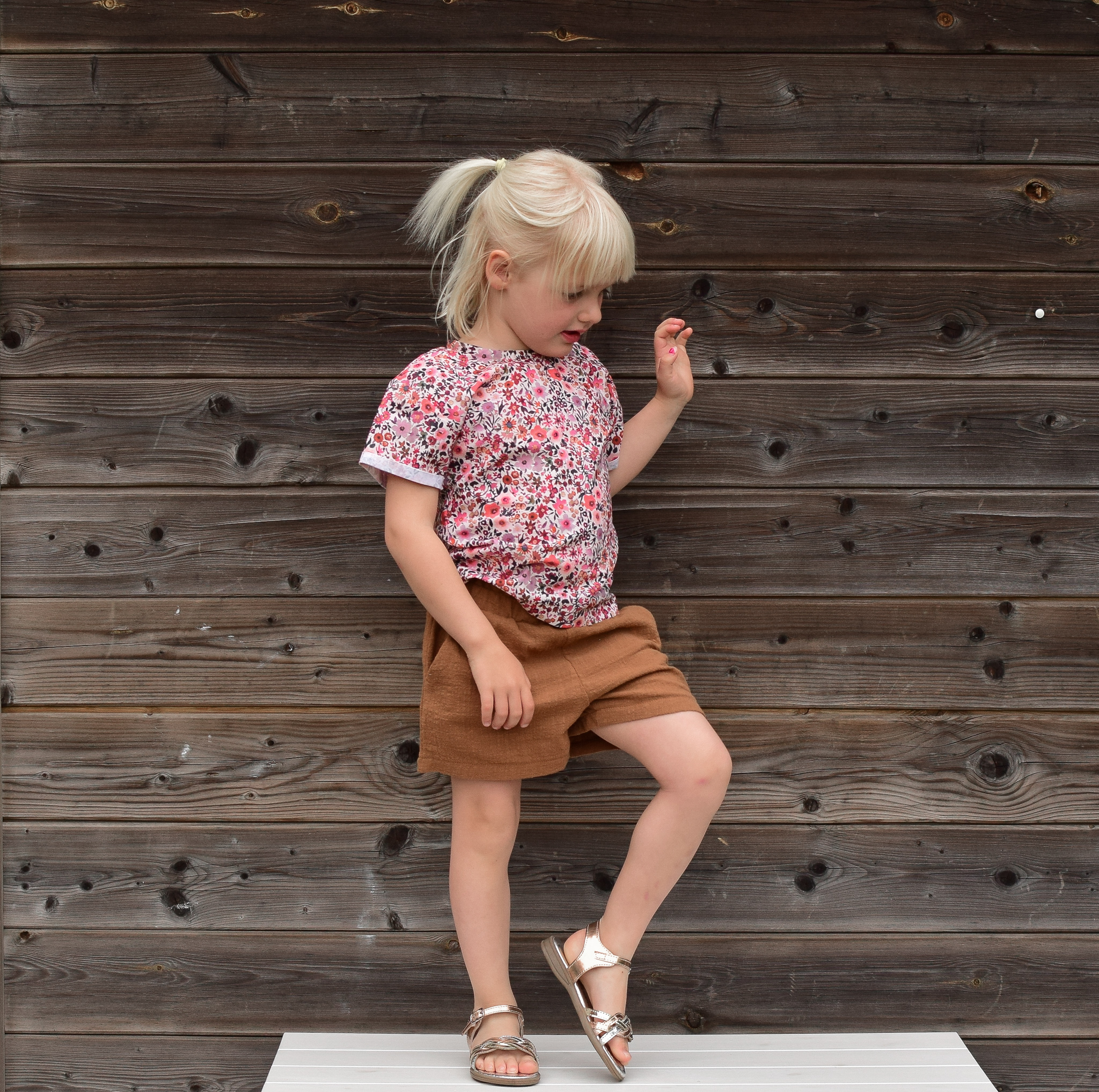 Nio/Nia shorts, trousers & shirt kids - sewing pattern