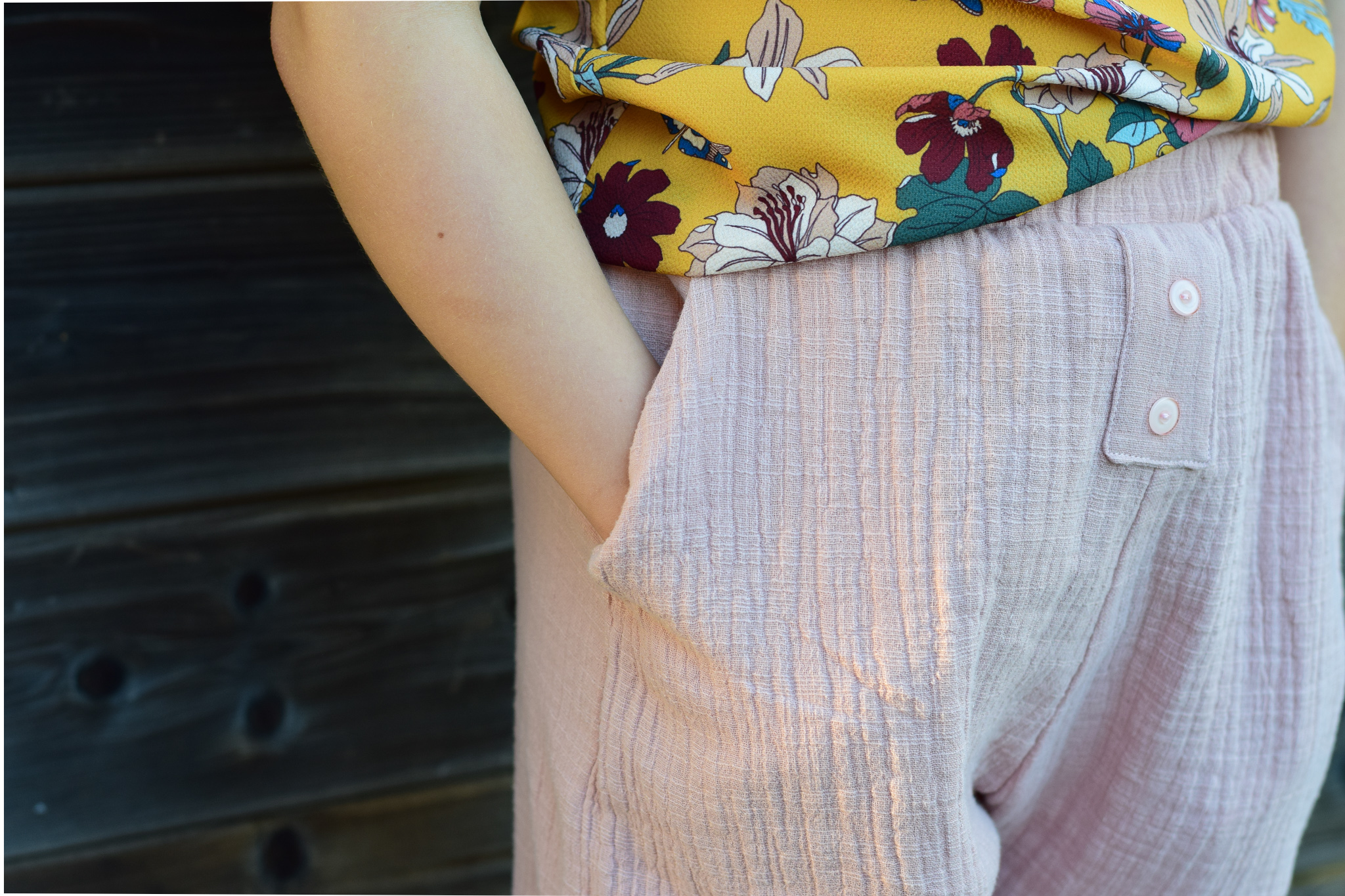 Nio/Nia shorts, trousers & shirt kids - sewing pattern