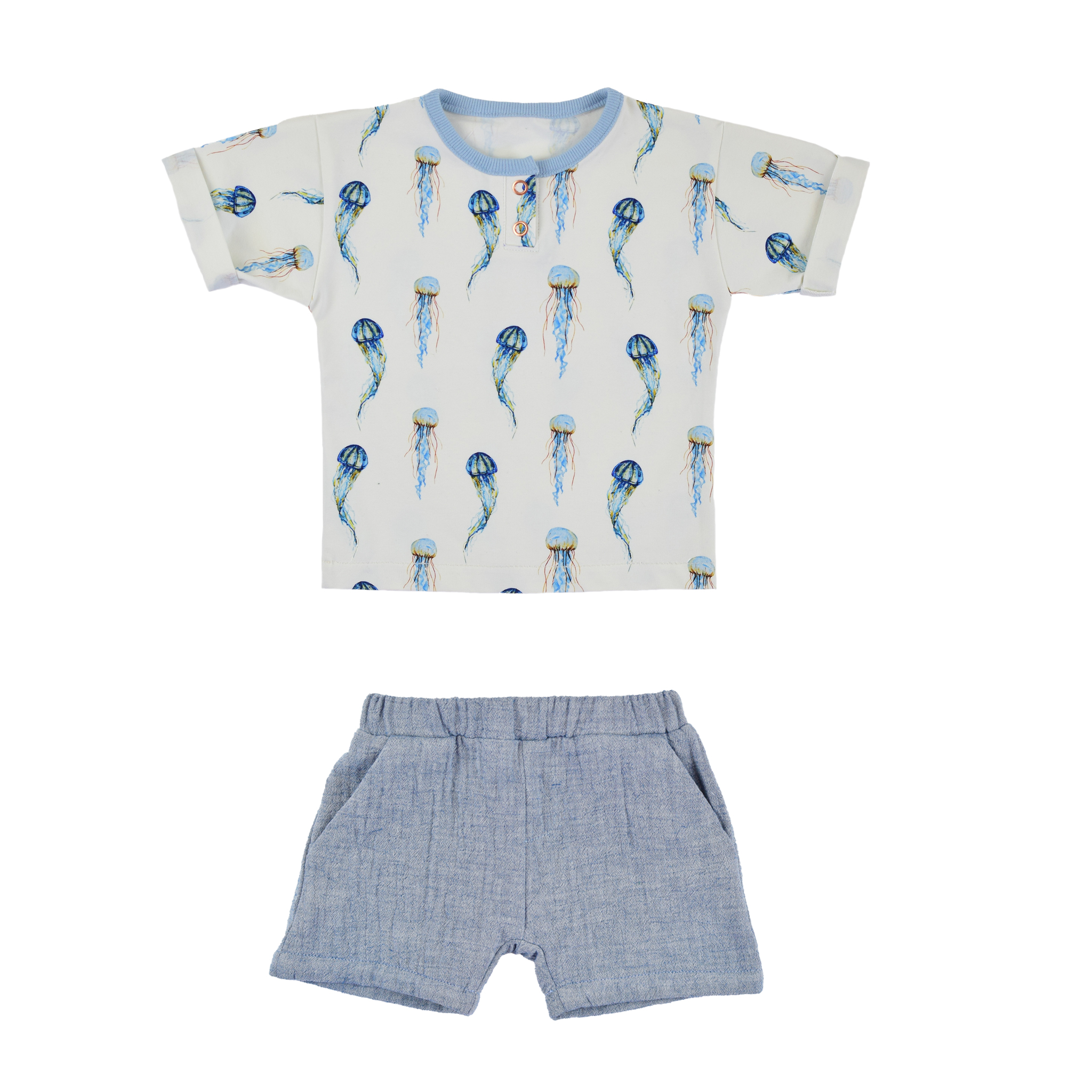 Nio/Nia shorts, trousers & shirt kids - sewing pattern