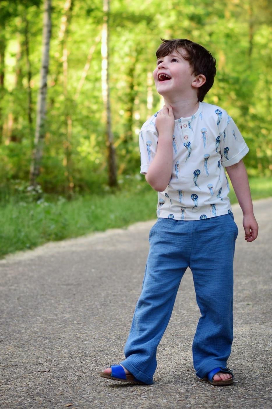 Nio/Nia shorts, trousers & shirt kids - sewing pattern