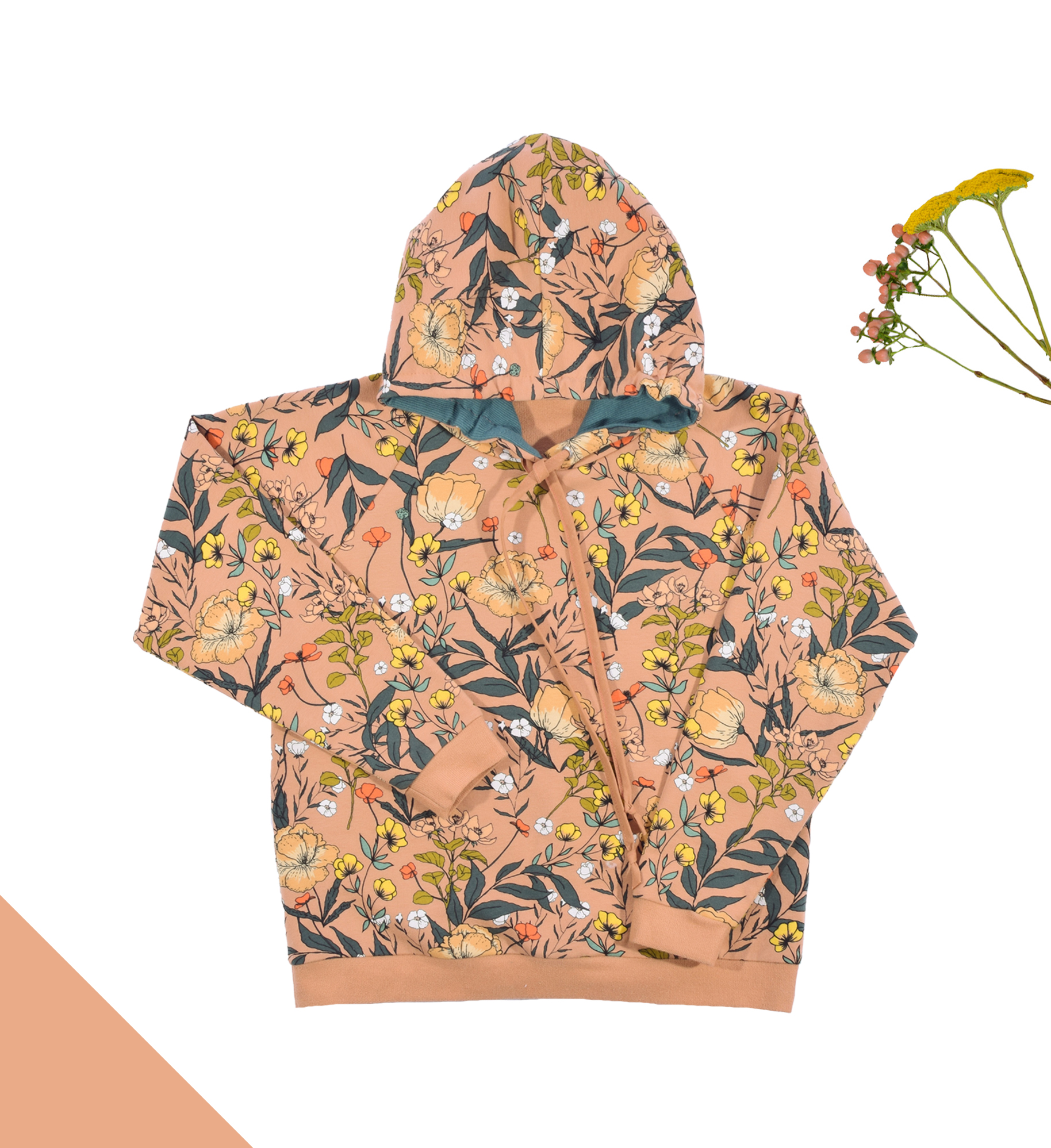 Hood pattern piece for Isa kids - sewing pattern