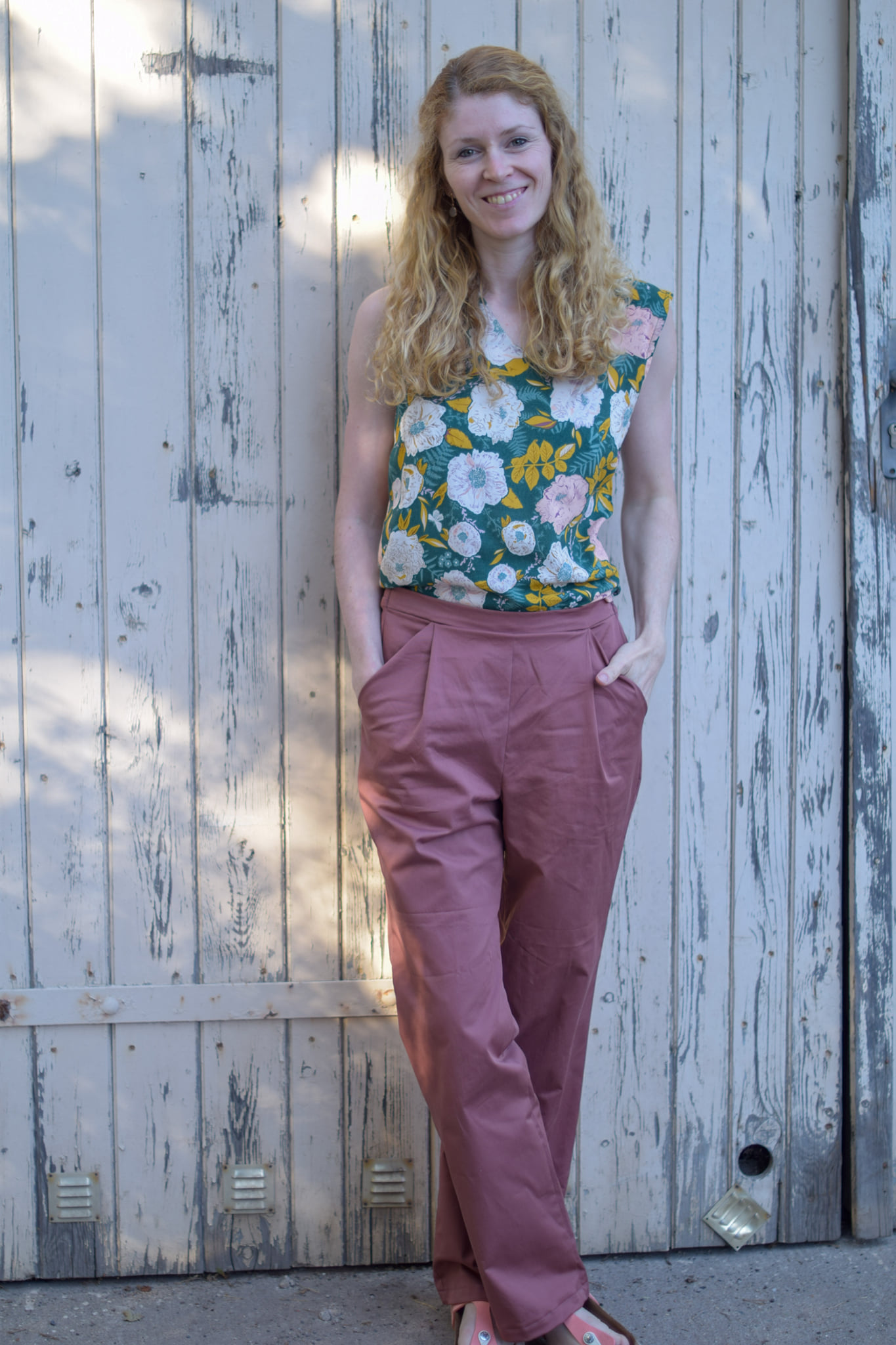 Nia top and pants for women & teens - sewing pattern