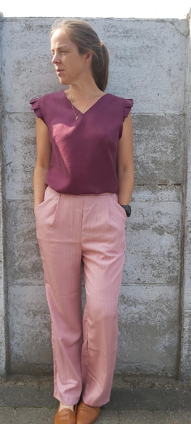 Nia top and pants for women & teens - sewing pattern