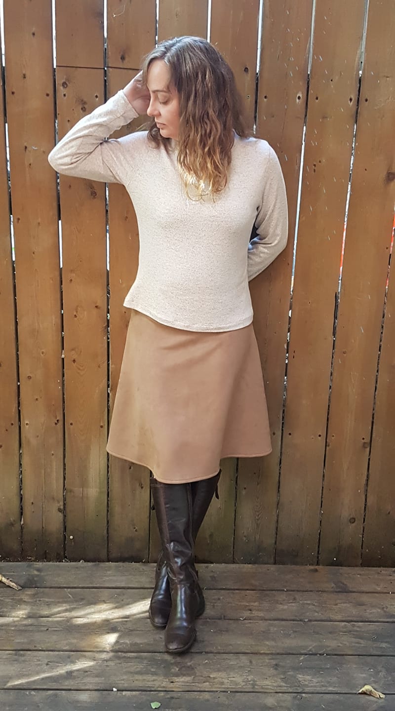 Cora shirt and skirt for women & teens - sewing pattern