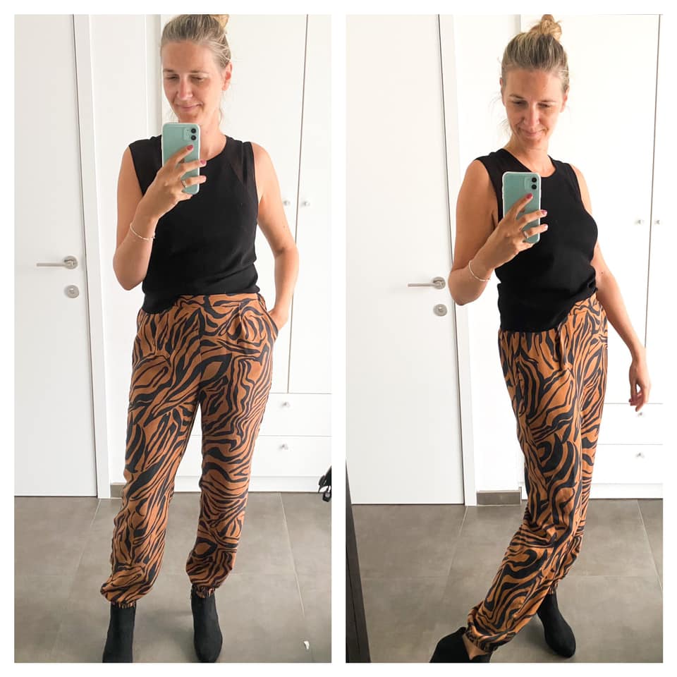 Nia top and pants for women & teens - sewing pattern