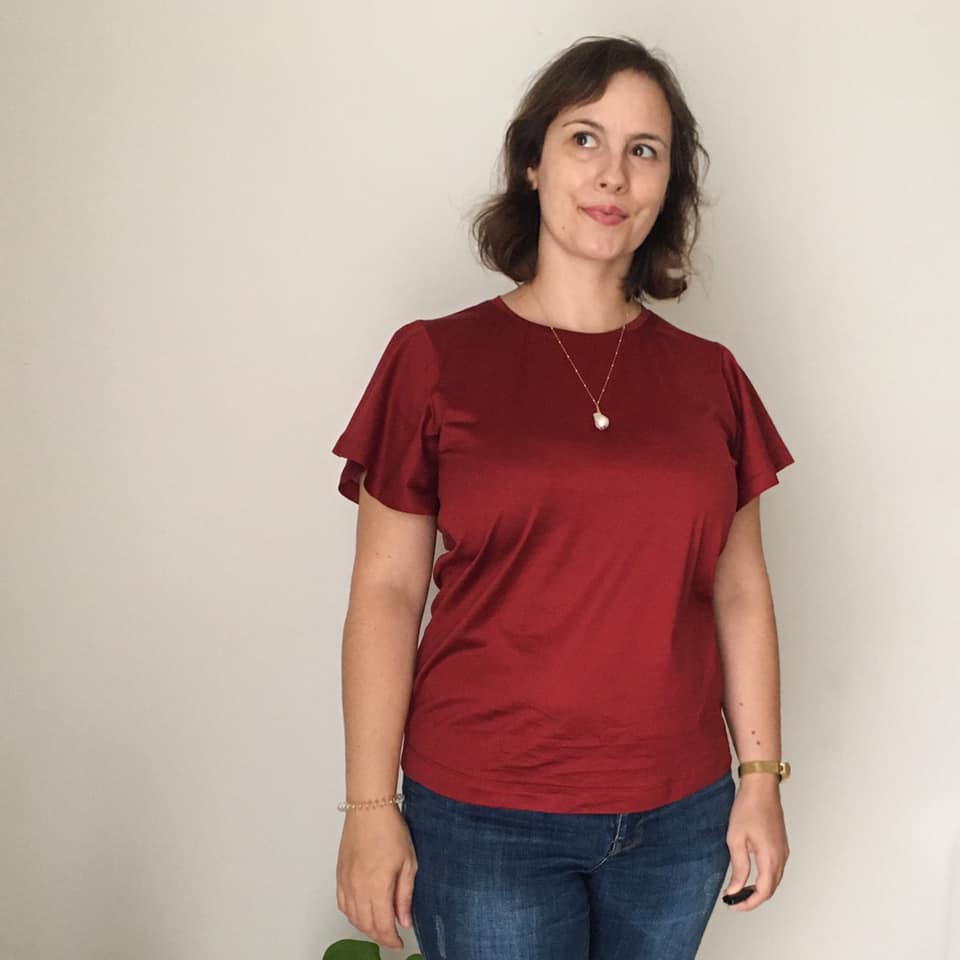 Cora shirt and skirt for women & teens - sewing pattern