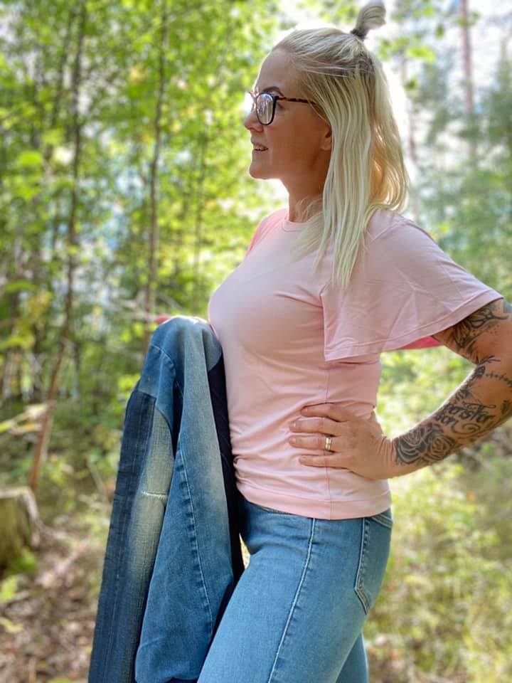 Cora shirt and skirt for women & teens - sewing pattern