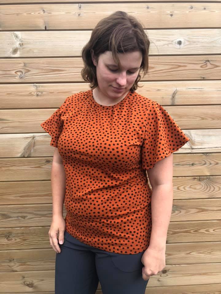 Cora shirt and skirt for women & teens - sewing pattern