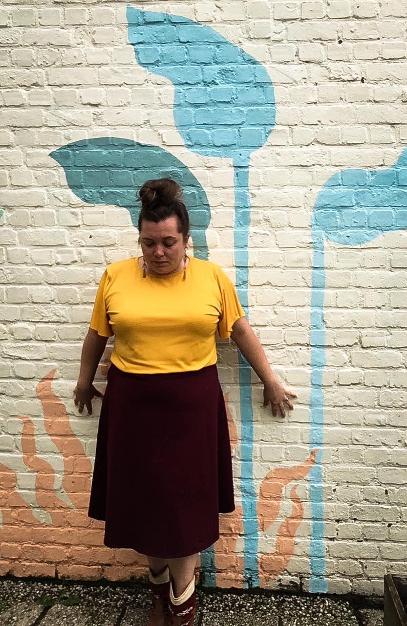 Cora shirt and skirt for women & teens - sewing pattern