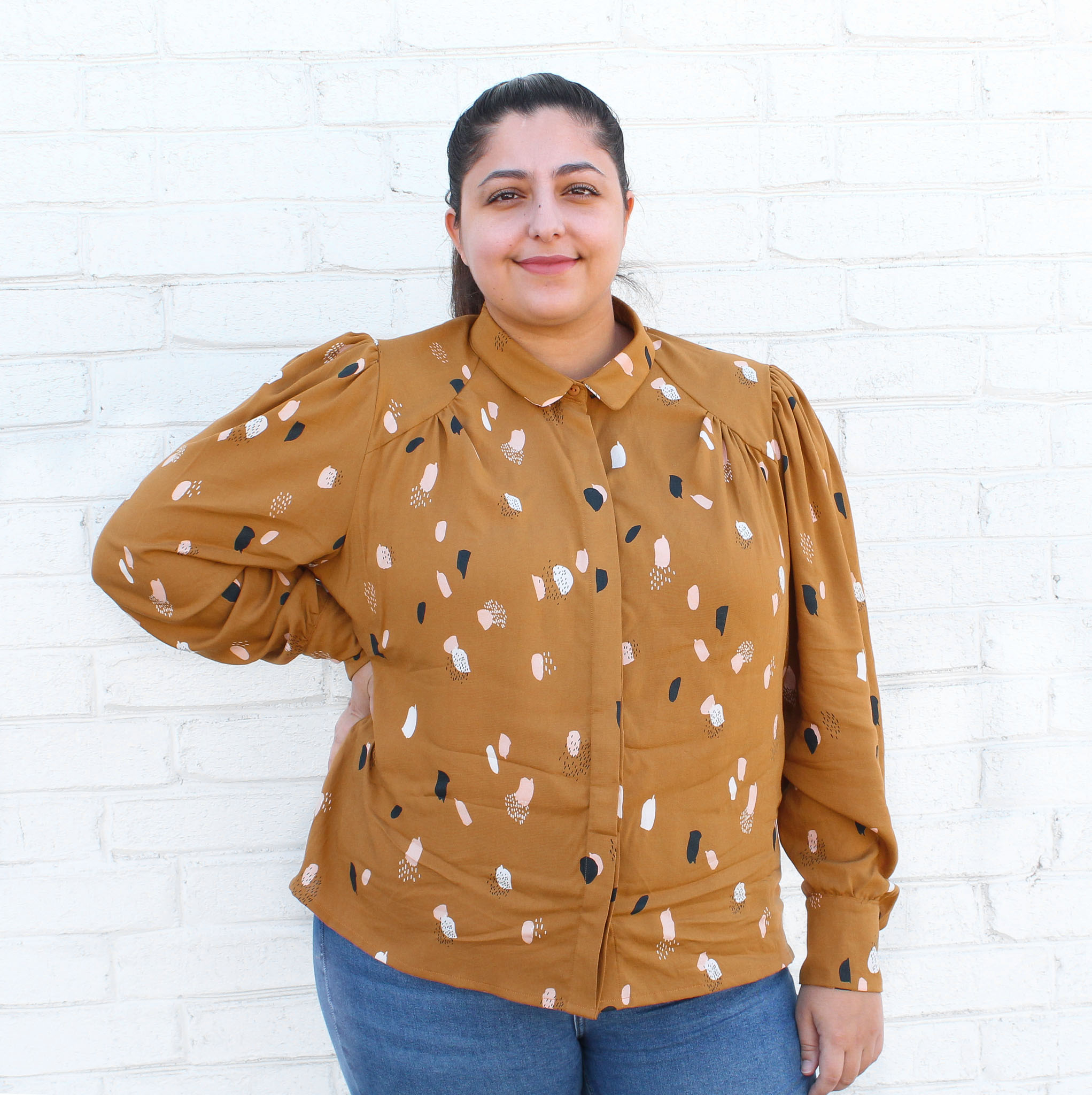 Harriet blouse for women & teens - sewing pattern