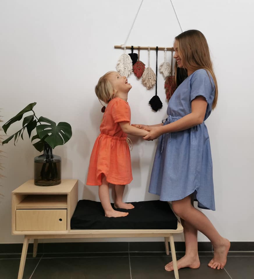 Lotus dress kids - sewing pattern