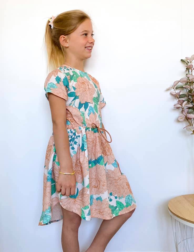 Lotus dress kids - sewing pattern