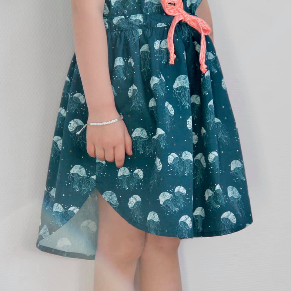 Lotus dress kids - sewing pattern