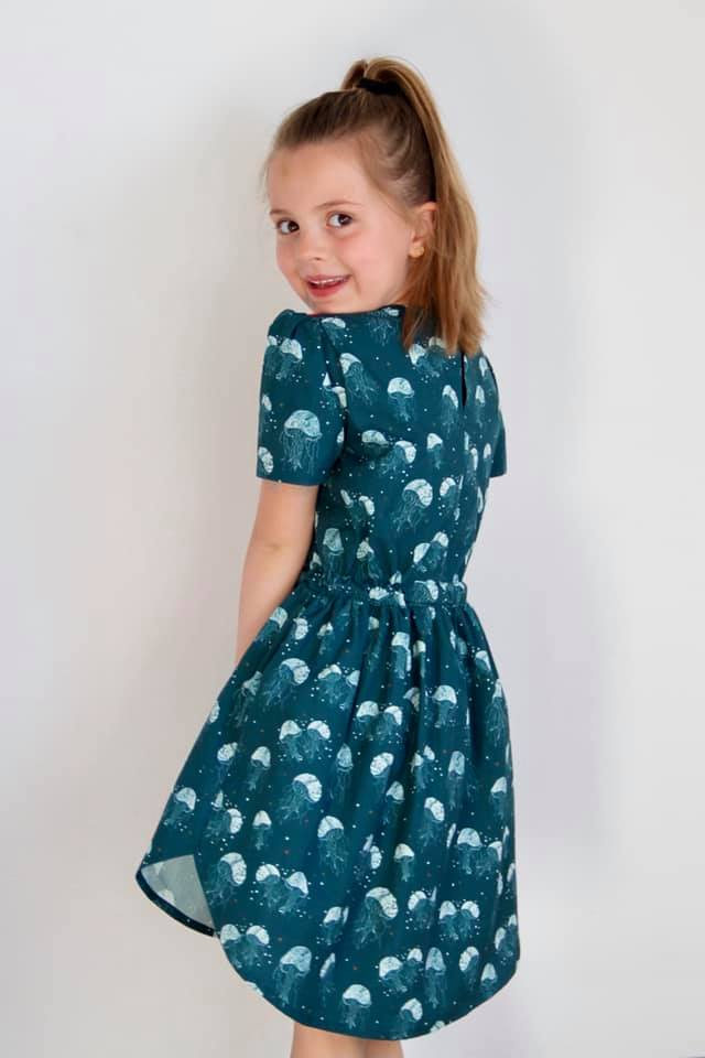 Lotus dress kids - sewing pattern
