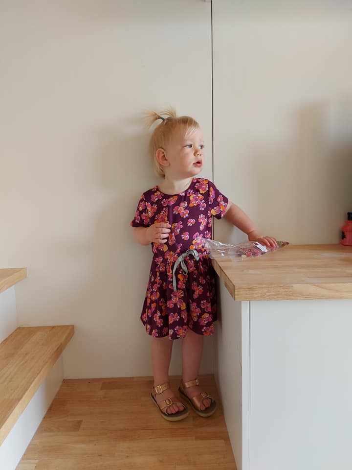 Lotus dress kids - sewing pattern