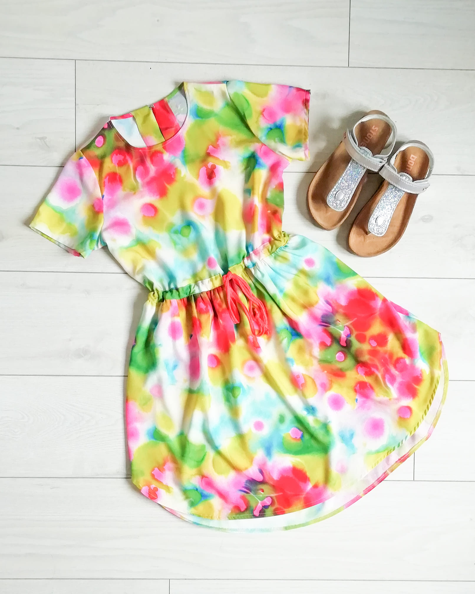 Lotus dress kids - sewing pattern