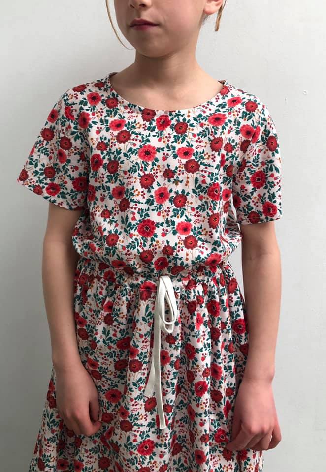 Lotus dress kids - sewing pattern