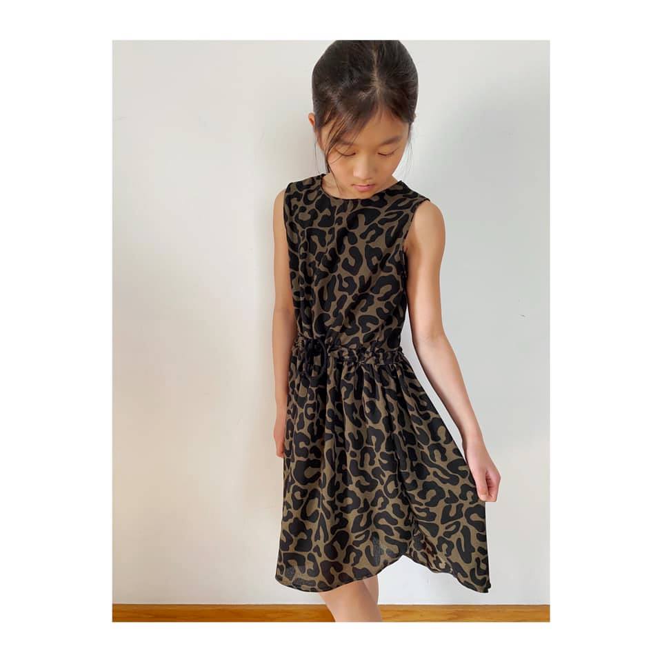 Lotus dress kids - sewing pattern