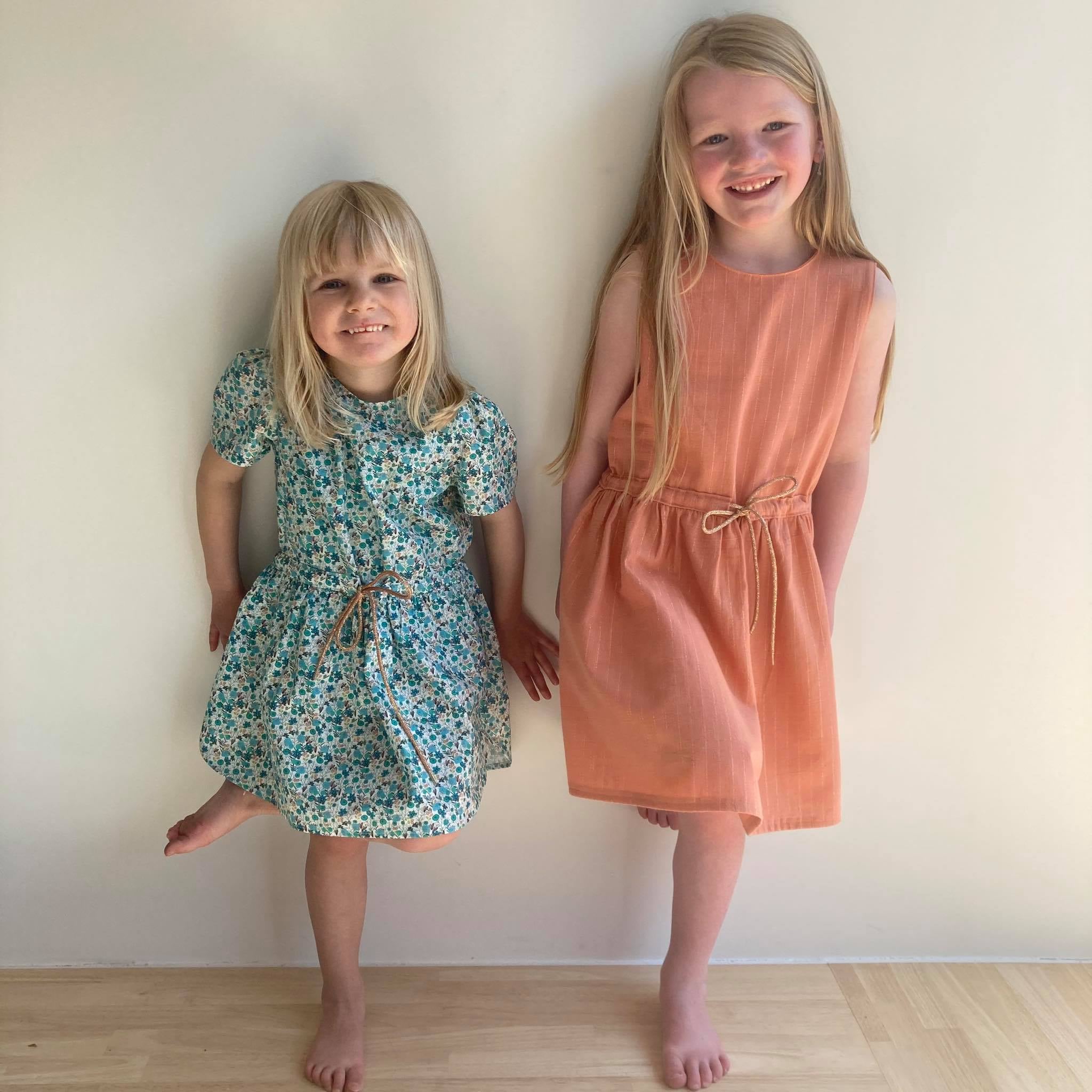 Lotus dress kids - sewing pattern