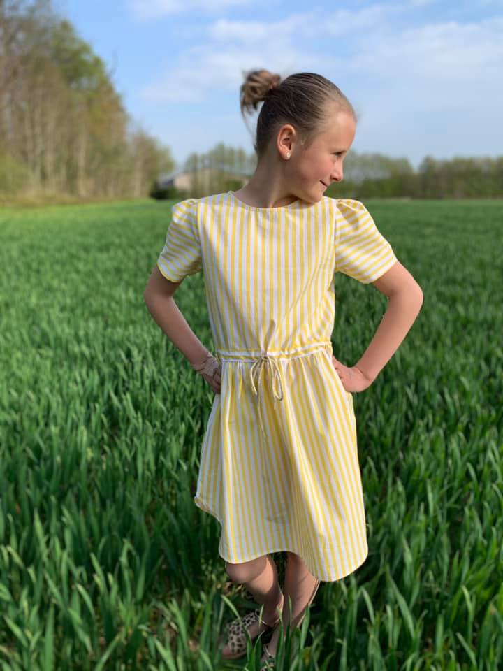 Lotus dress kids - sewing pattern