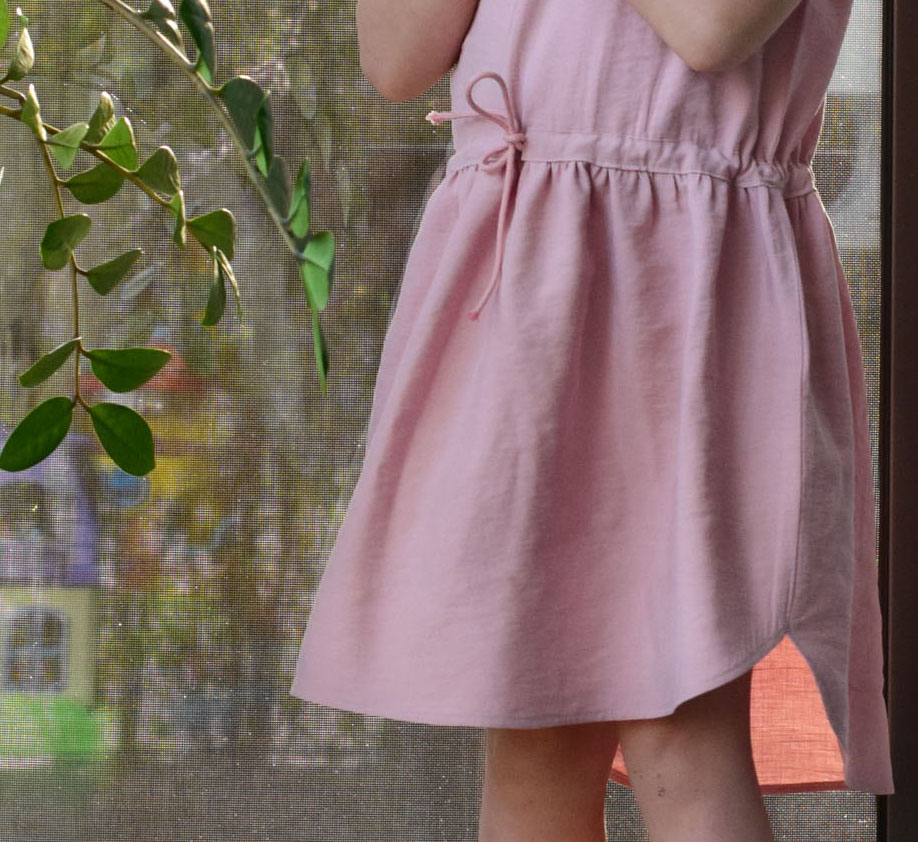 Lotus dress kids - sewing pattern