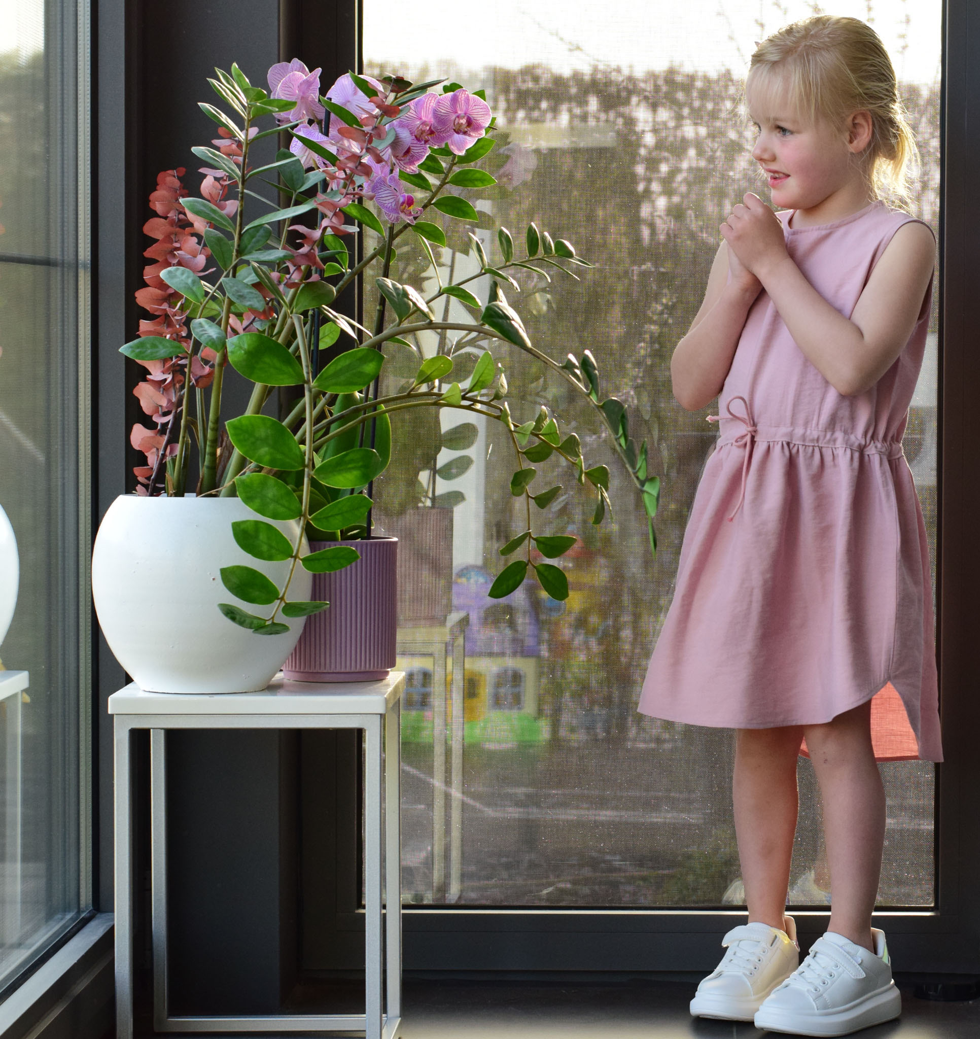 Lotus dress kids - sewing pattern