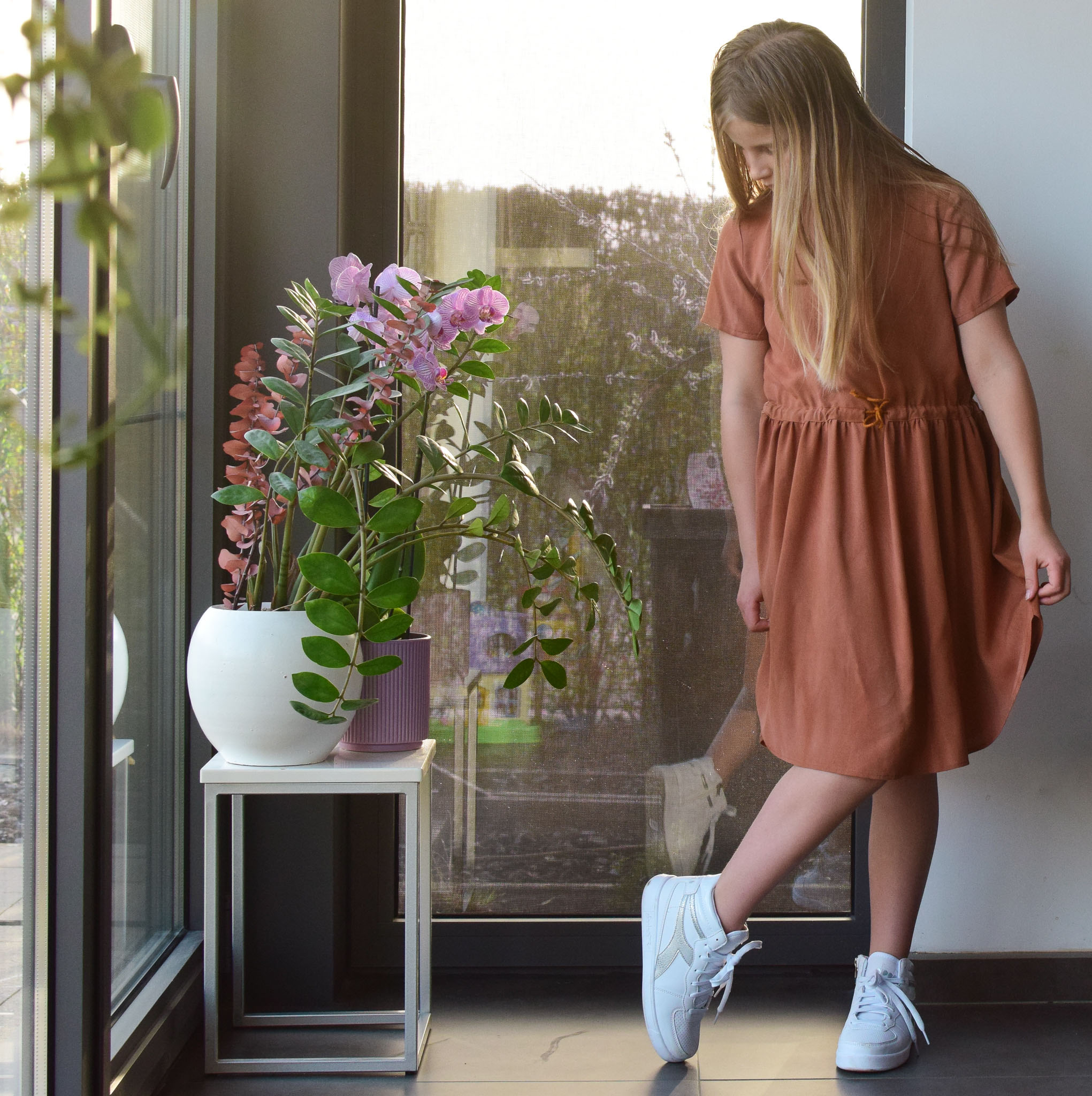 Lotus dress kids - sewing pattern