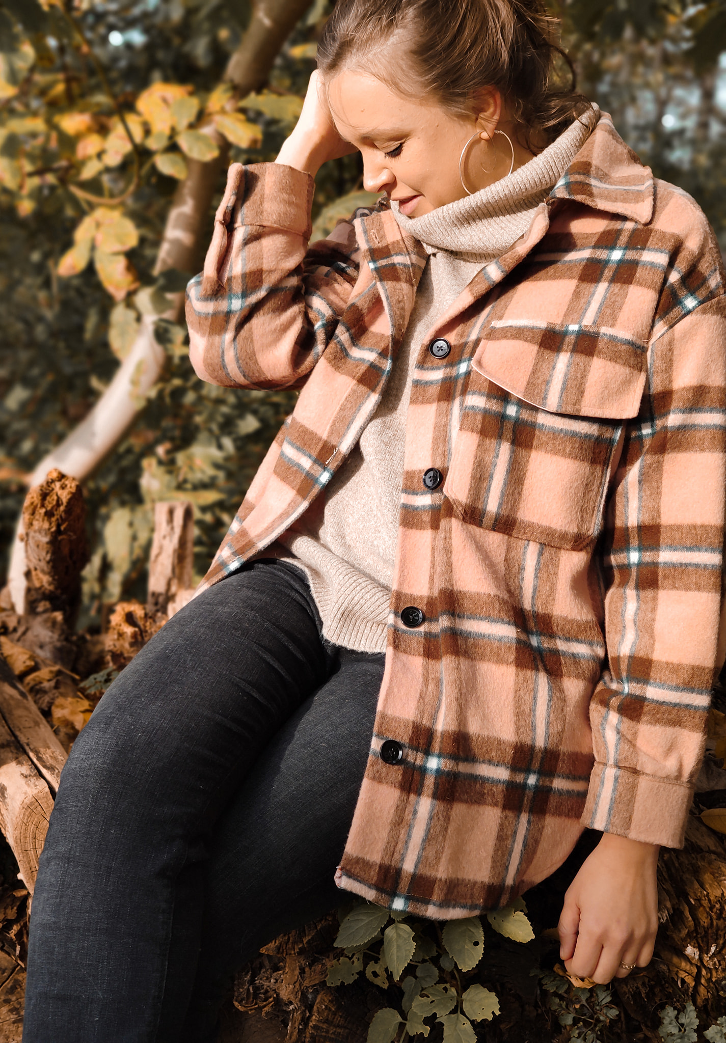 Indy shacket for women & teens - sewing pattern