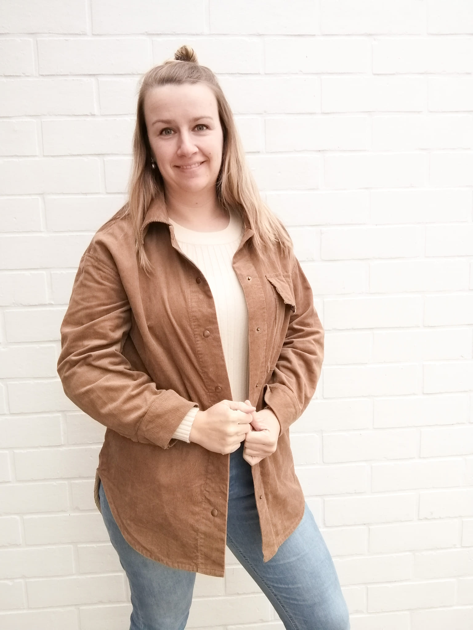 Indy shacket for women & teens - sewing pattern