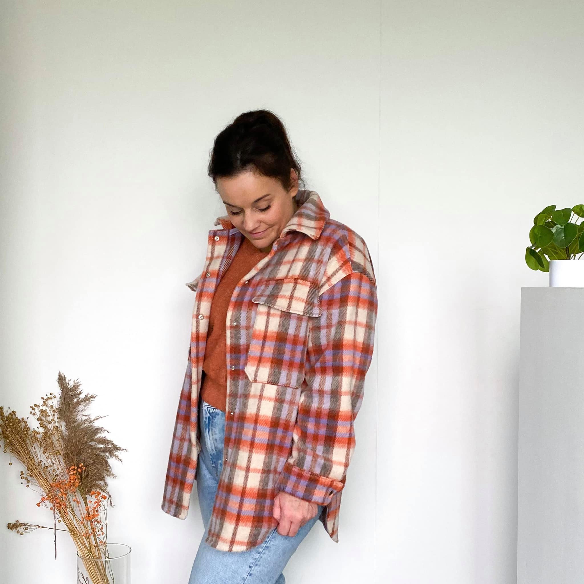 Indy shacket for women & teens - sewing pattern