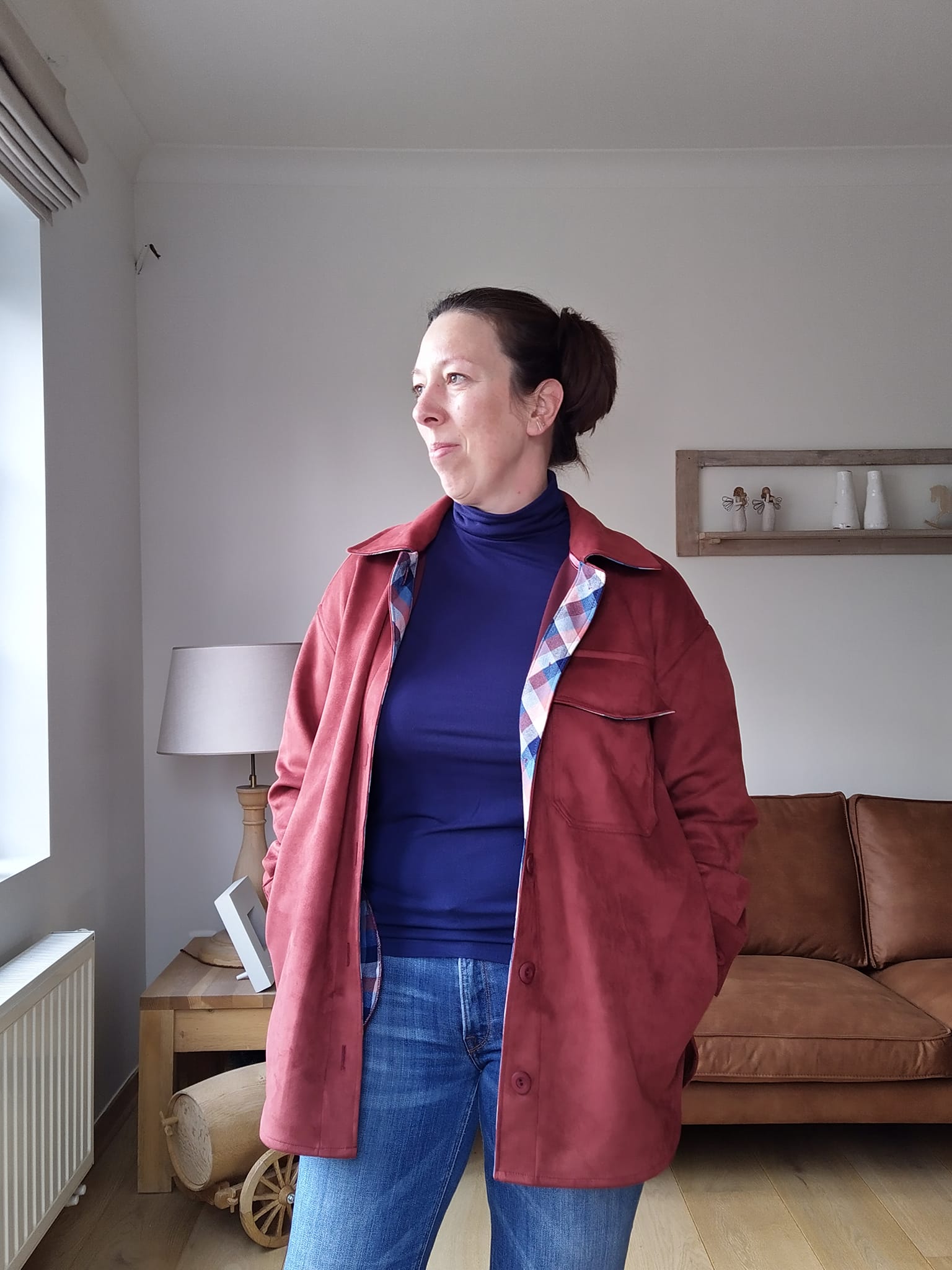 Indy shacket for women & teens - sewing pattern