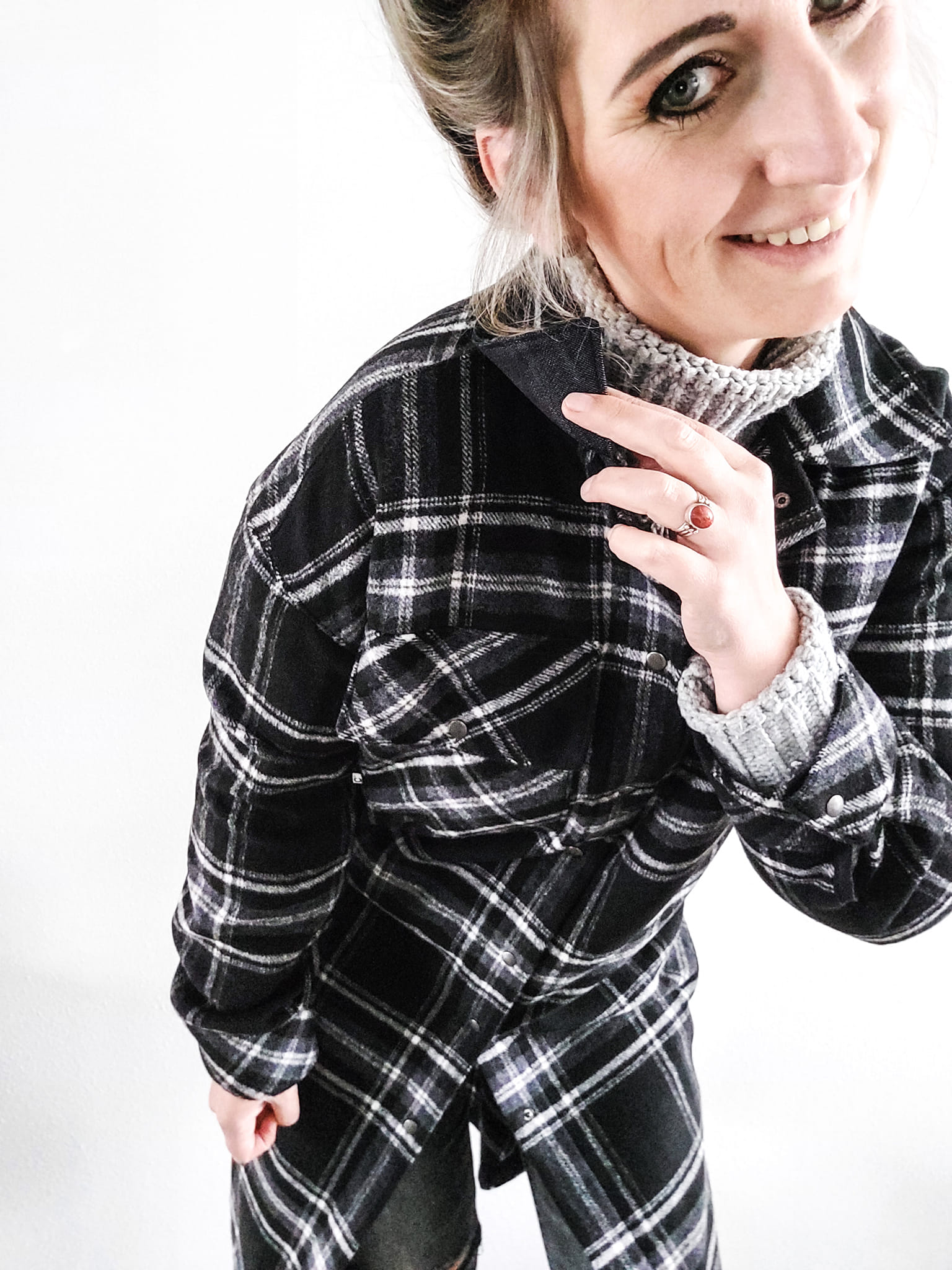 Indy shacket for women & teens - sewing pattern