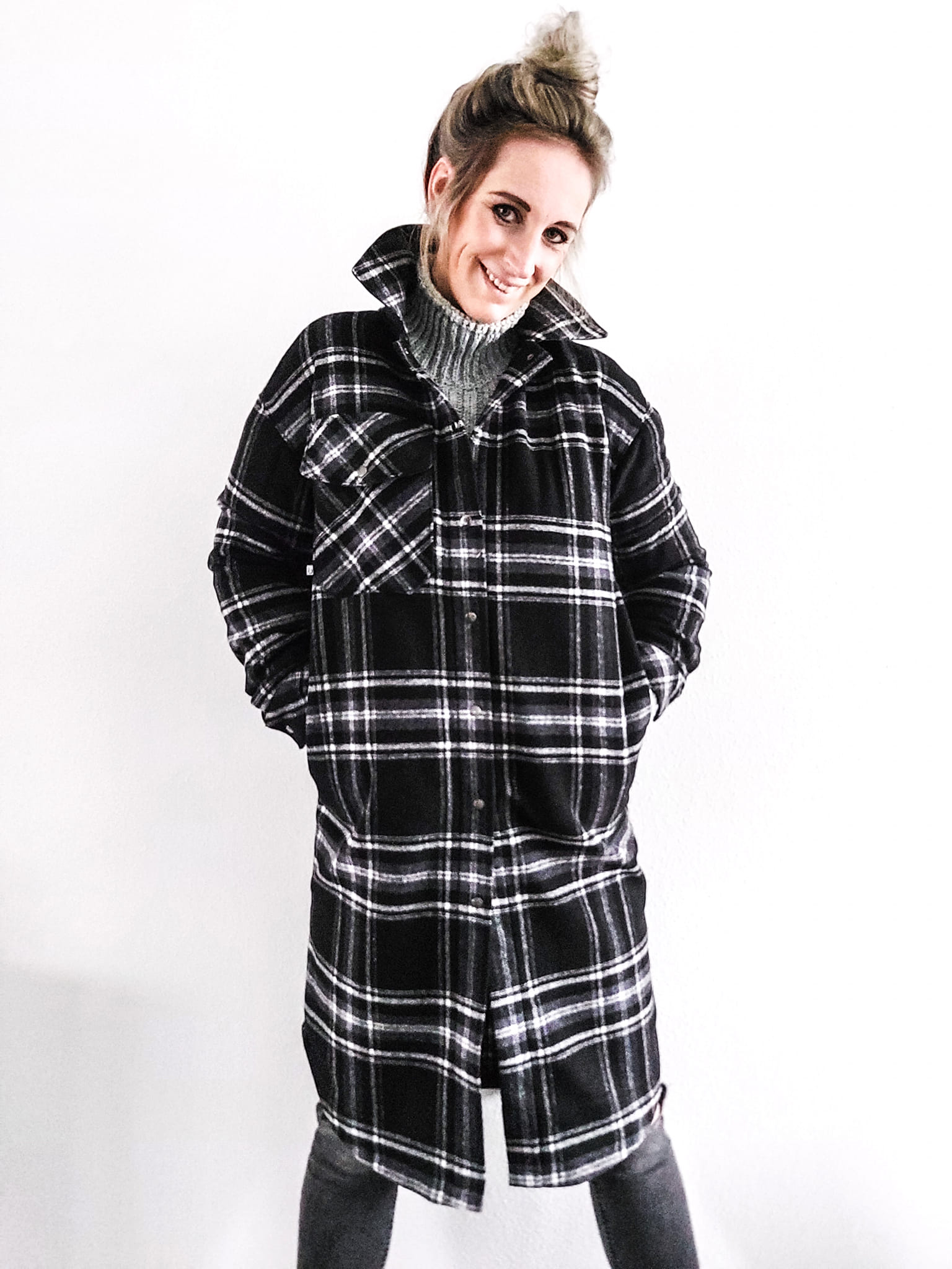 Indy shacket for women & teens - sewing pattern