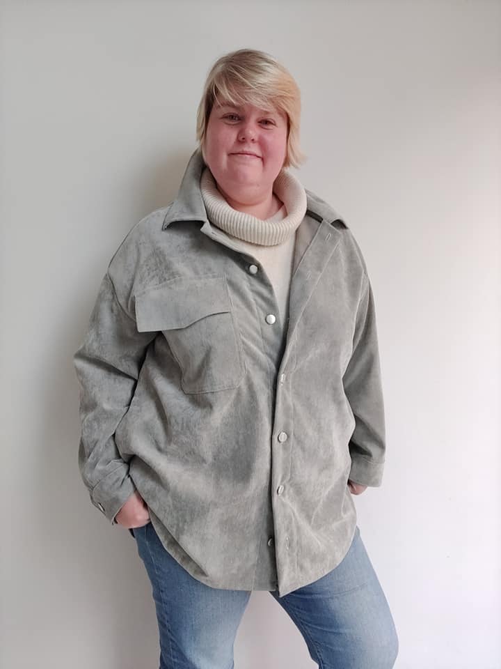 Indy shacket for women & teens - sewing pattern