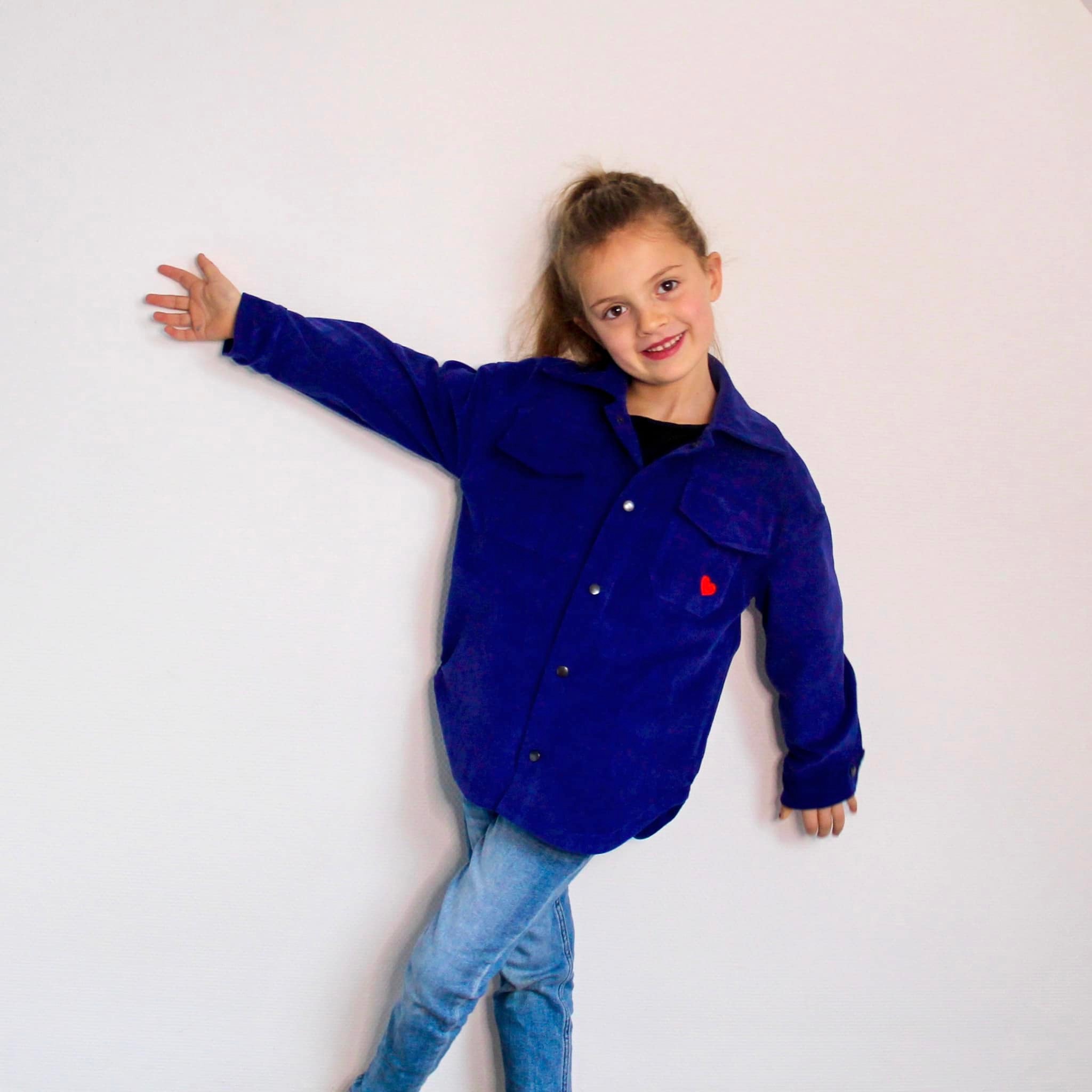 Indy shacket for kids + women & teens - sewing pattern