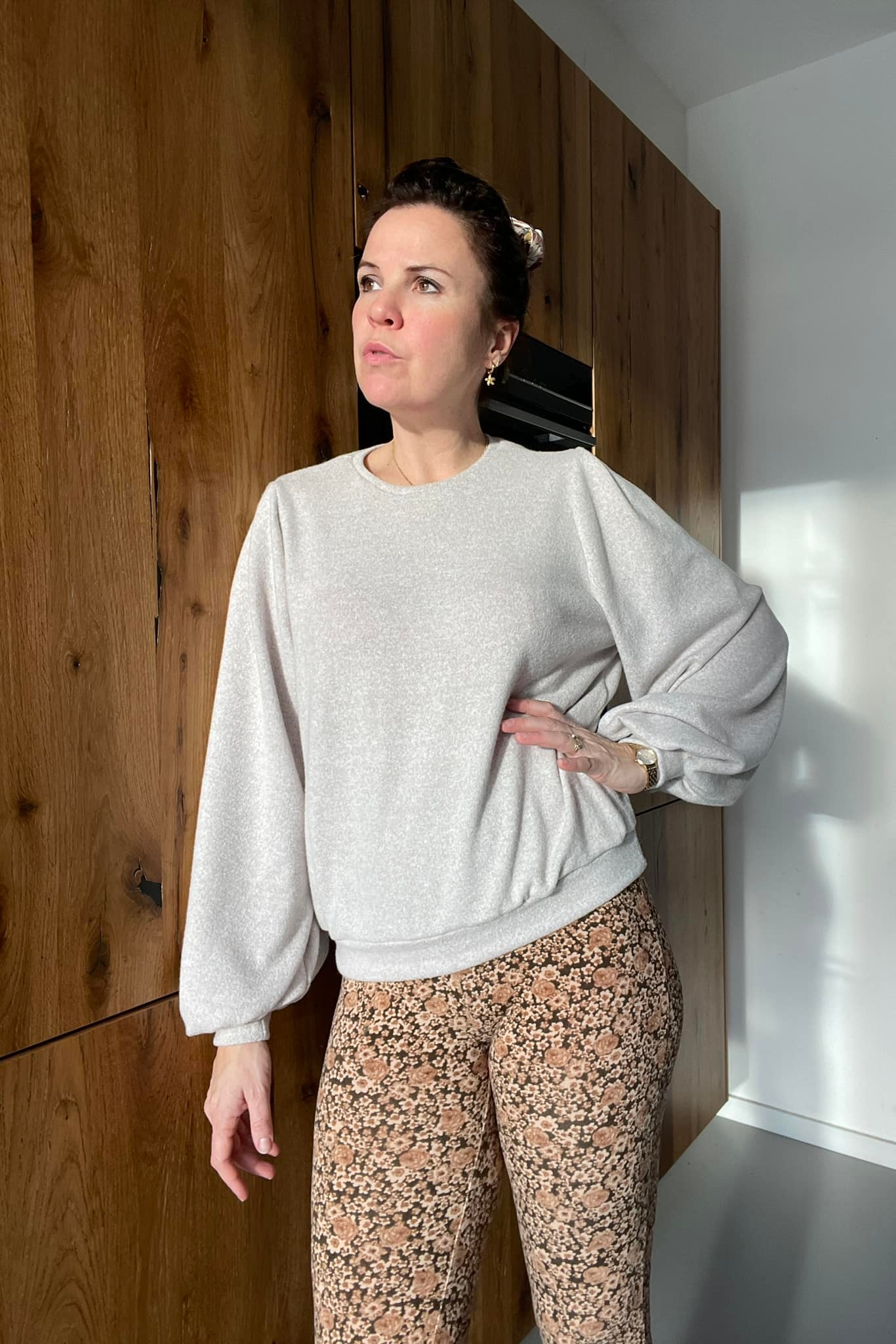 Hera sweater for women and teens - sewing pattern