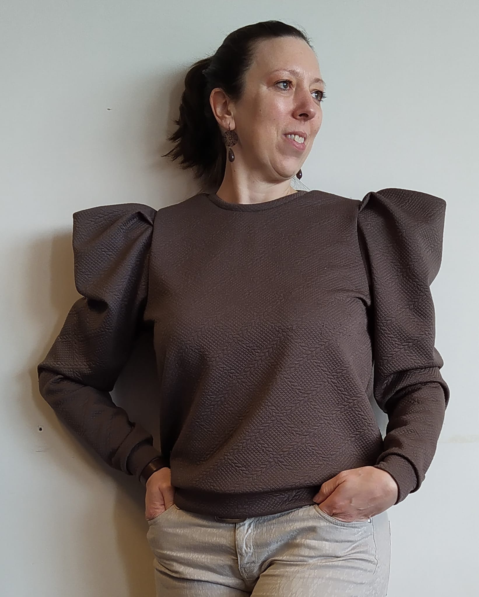 Hera sweater for women and teens - sewing pattern