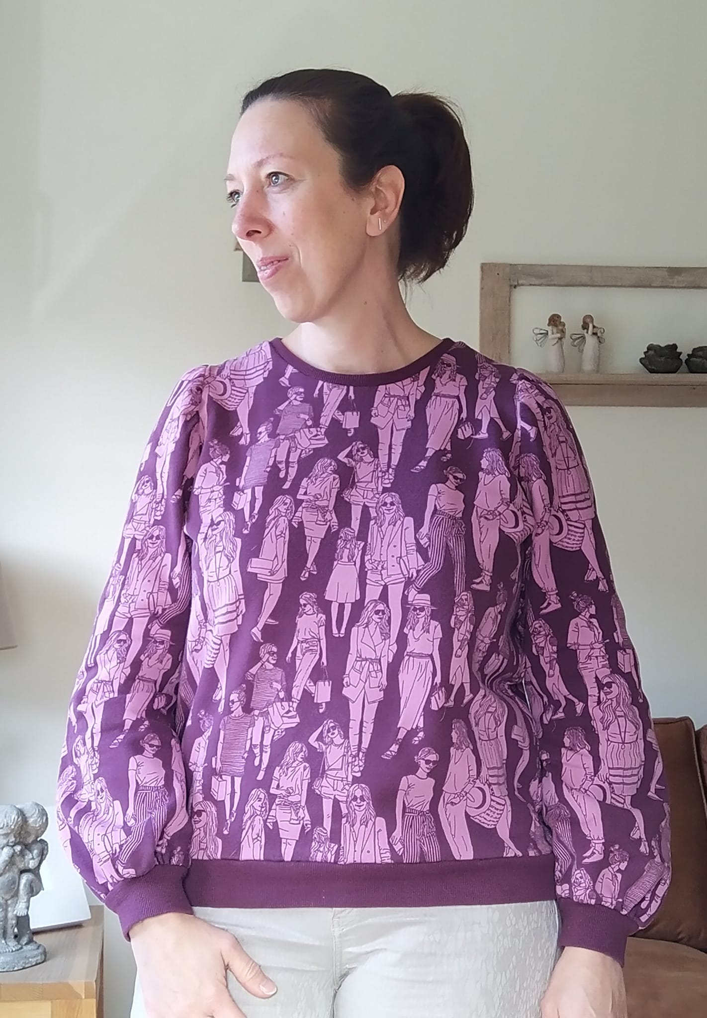 Hera sweater for women and teens - sewing pattern