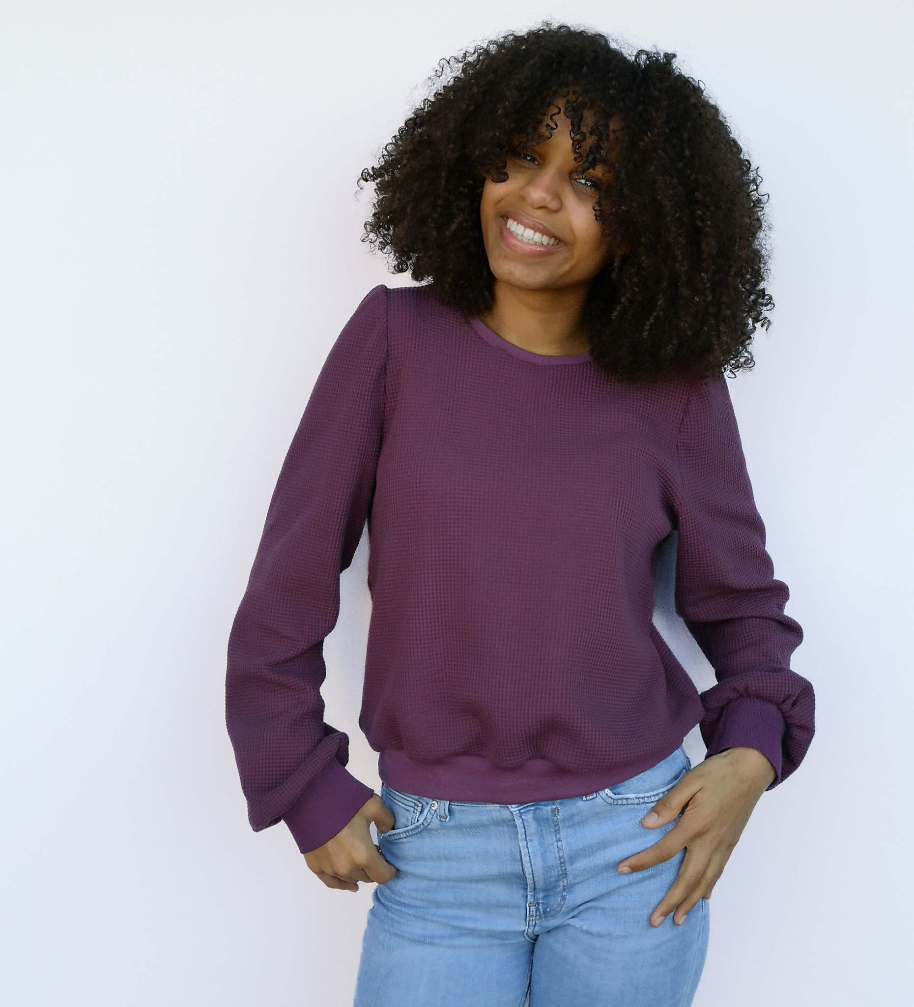Hera sweater for women and teens - sewing pattern