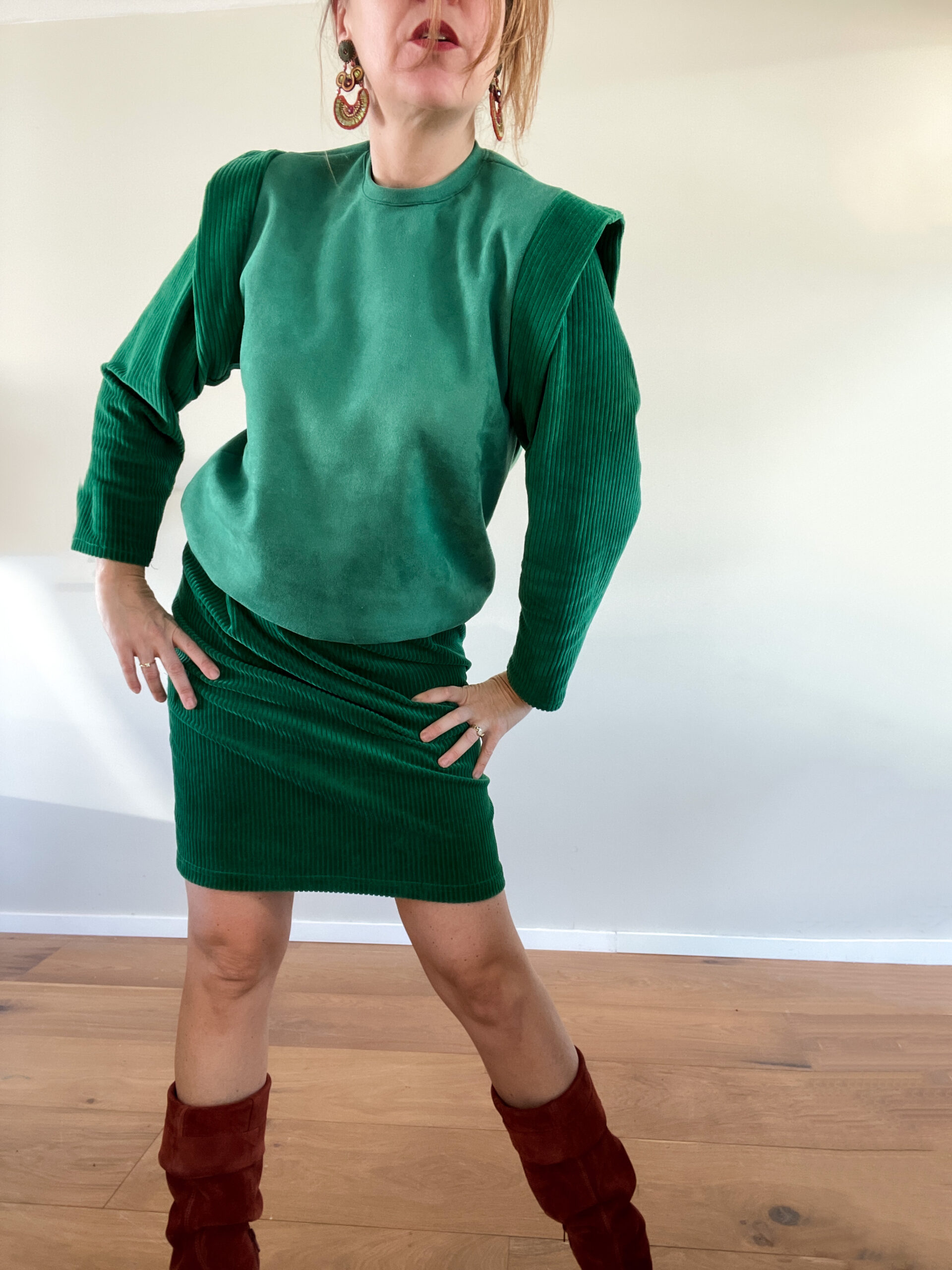 Hera sweater for women and teens - sewing pattern