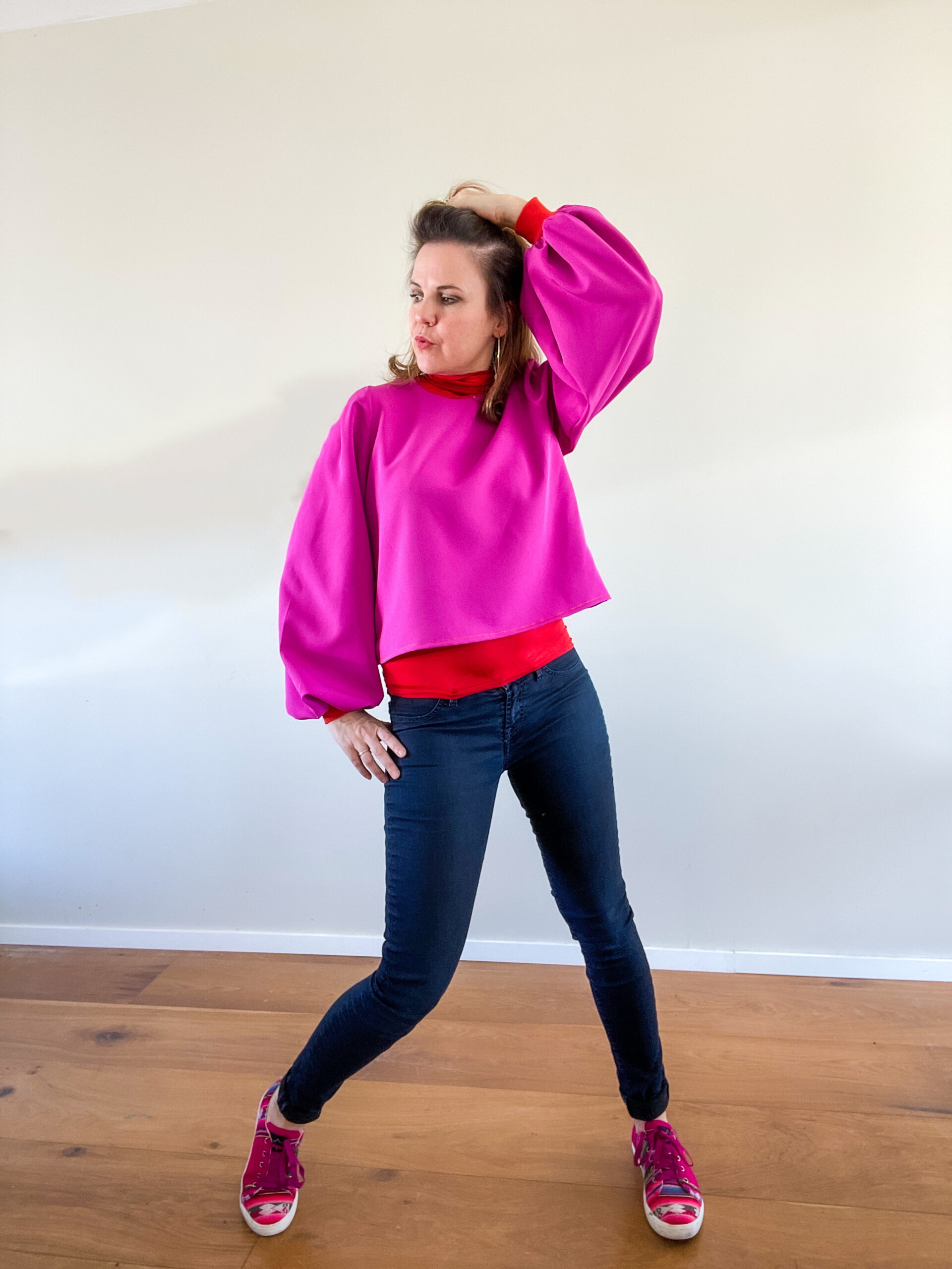 Hera sweater for women and teens - sewing pattern
