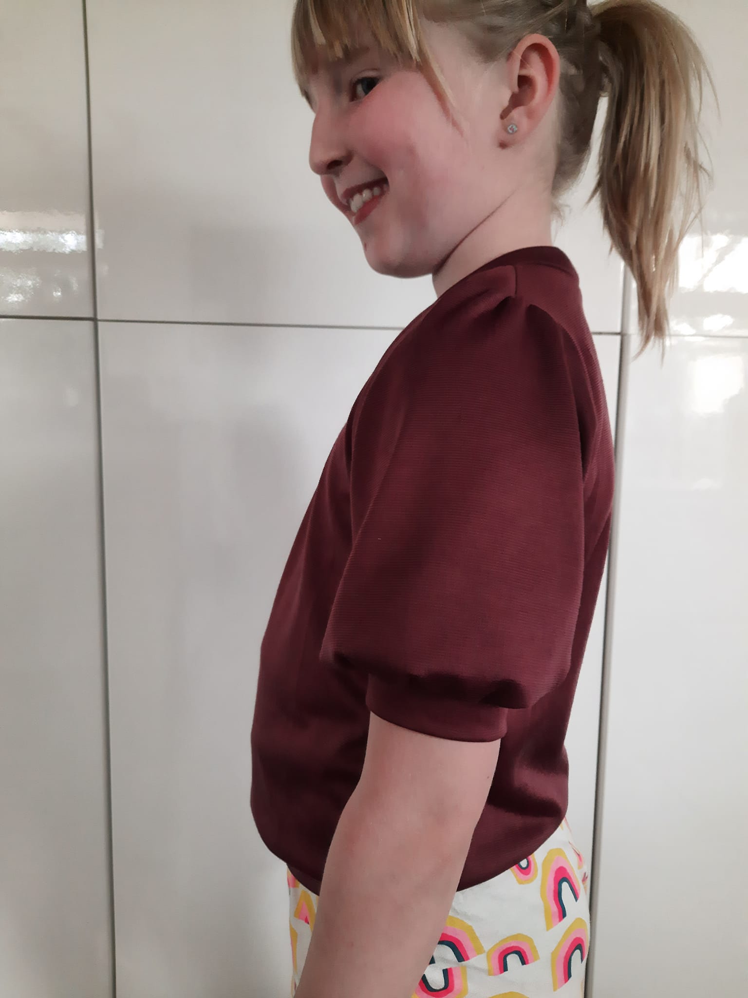 Hera sweater for kids - sewing pattern