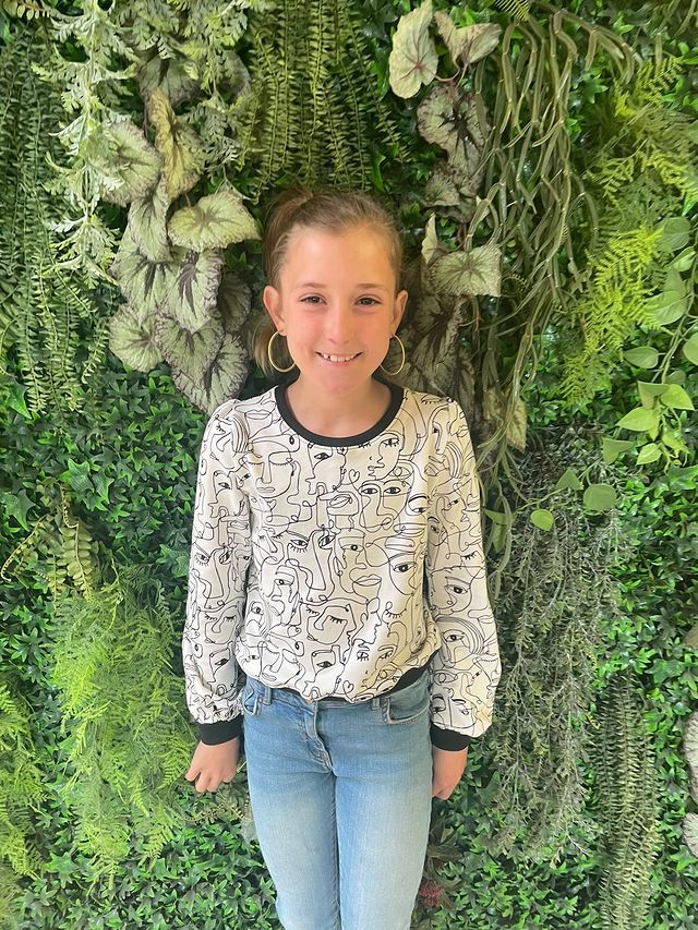 Hera sweater for kids - sewing pattern