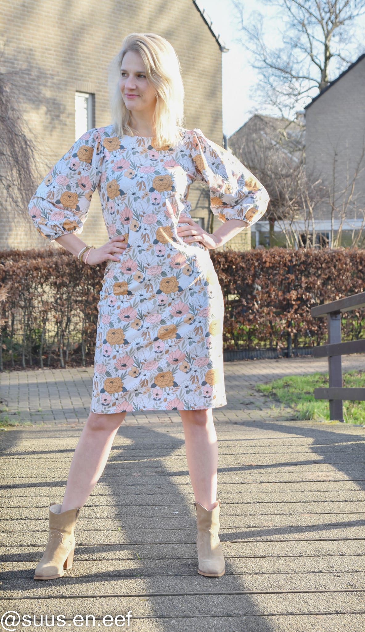 Gaëlle top and dress for women & teens - PDF (ENG)